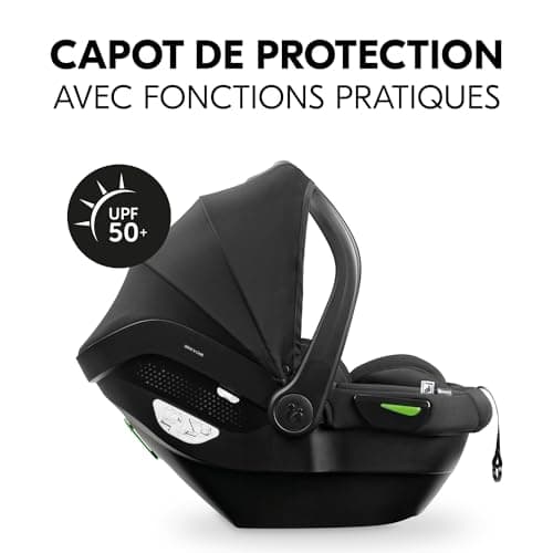 Hauck Lot i-Size Siege Auto Drive N Care Set - Sécurité maximale, confort absolu pour bébé (40-87 cm) - Appui-tête et ha