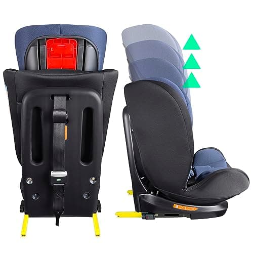 XOMAX XZ-16 Siège enfant pivotant 360° ISOFIX 0-36kg Évolutif 0-12 ans Harnais 5/3 points ECE R129 i-Size