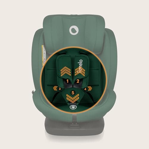 LIONELO Bastiaan Siège Auto Pivotant 360° pour Enfants 0-36 kg et 40-150 cm, Installation Face et Dos sur Route, ISOFIX
