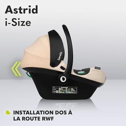 LIONELO ASTRID i-Size Siège Auto Pour Enfants 40-87 cm | Protection Latérale et Ceintures de Sécurité à 3 Points | Group