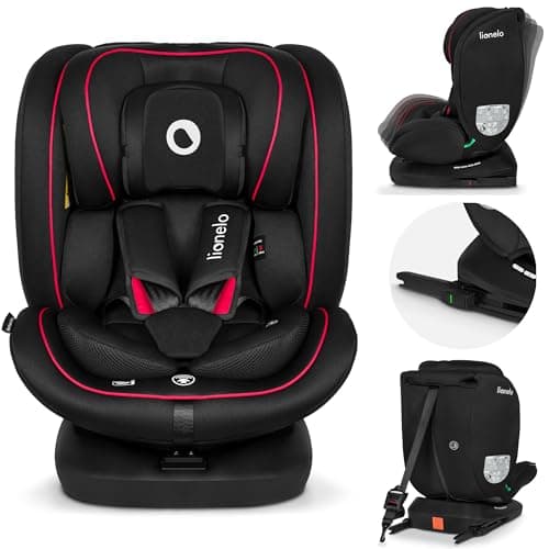 LIONELO Bastiaan Siège Auto Pivotant 360° pour Enfants 0-36 kg et 40-150 cm, Installation Face et Dos sur Route, ISOFIX