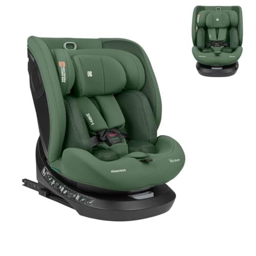Kikkaboo siège enfant i-Size i-Hike noir ISOfix pivotant 360° ajustable