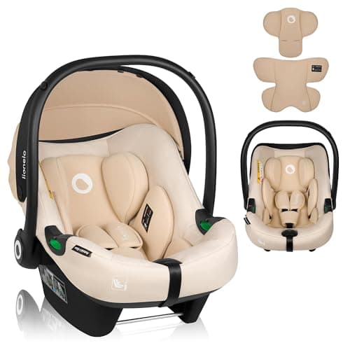 LIONELO ASTRID i-Size Siège Auto Pour Enfants 40-87 cm | Protection Latérale et Ceintures de Sécurité à 3 Points | Group