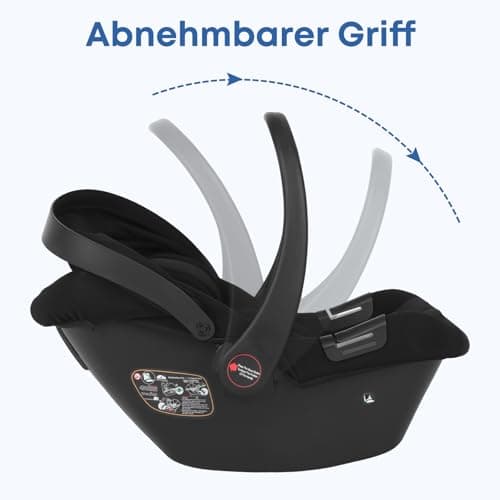 BabyVoyage i-Size R129 siège auto léger pour bébé noir 40-85cm