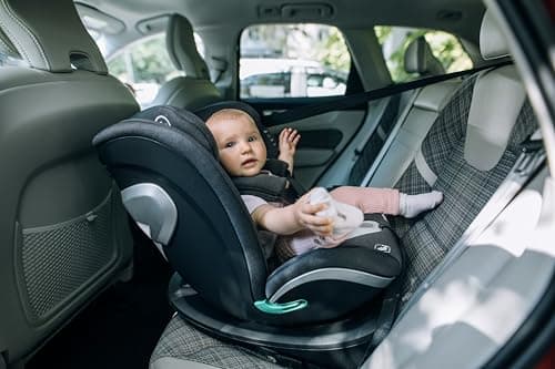 Siège auto FreeON i-Size Safety gris foncé pour enfant Usine valida