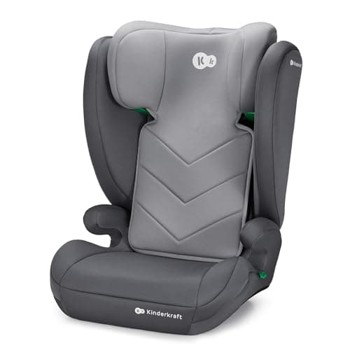 Kinderkraft I-SPARK i-Size Siège auto bébé Noir : léger et sécurisant pour les enfants de 3,5 à 12 ans