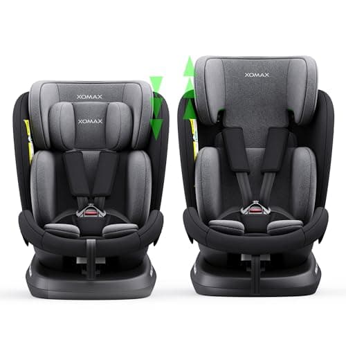 XOMAX 946i Siège auto ISOFlX pour enfants, groupe 0/1/2/3, 0-36 kg, 0-12 ans, réglable en inclinaison, housse amovible e