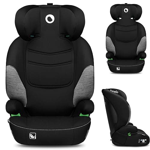 LIONELO LARS I-Size Siège Auto Bébé Sécurité Haute, Protection Latérale Élevée, Appui-tête Réglable, Confort Accoudoirs,