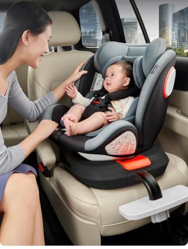 RéenbornSièges Auto Rotatifs à 360°: Inclinables Avec Appui-Tête Réglable, Isofix, 0-36 Kg, Certifiés ECE R129 (Version