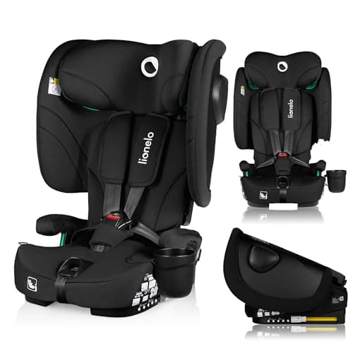 LIONELO NELLY Siège auto ISOFIX 76-150 cm | Contraire/Arrière, Sangle TT, Protection Latérale