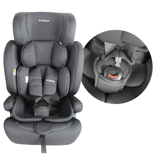 XOMAX LM238 Siège enfant ISOFIX évolutif 9-36 kg 15 mois-12 ans groupe 1/2/3 harnais 5/3 points housse amovible ECE R129