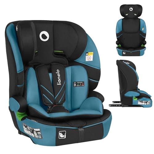 LIONELO LEVI FIX I-SIZE Siège auto pour enfants 10 pos. appuie-tête, ISOFIX & Top Tether, 76-150 cm 18 kg, R129 i-Size (