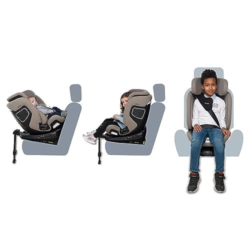 Foppapedretti Siège auto FP360 I-Size pivotant 360° Noir pour enfant 0-12 ans