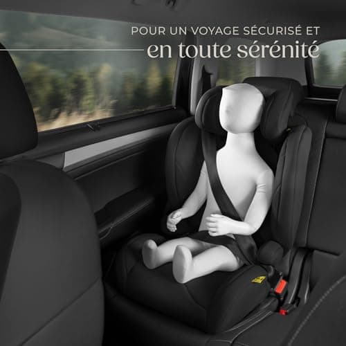 Tectake® Siège auto bébé isoFix pour enfant de 15 mois à 3 ans | Sécurité optimale | Pour voiture | Pour enfants actifs