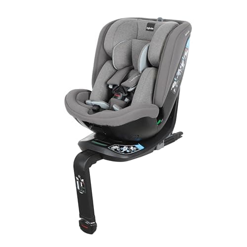 Inglesina Halley Pro Noir ISOFIX Homologué ECE R129/03 pivotant 360° et inclinable pour de 0 à 12 ans