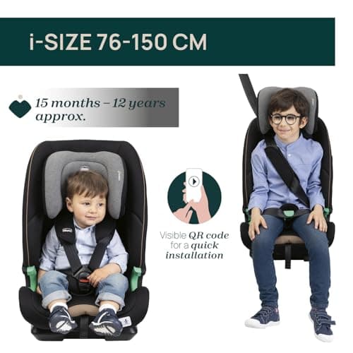 Chicco Siège Auto Seat&Go I-Size Isofix POUR Enfants Flexibles Eaton REDUCTEUR INCLUS urlStringcompatibiliteage76150cm