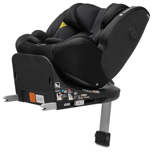 OSANN Siège auto bébé/enfant One360 SL Mini Isofix I-Size - Grande Haute-Seat - Noir - 40-105 cm - 8 positions, Harnais