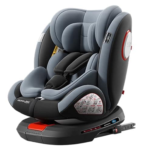 Magic ZC Rotatif à 360° Siege Auto Bebe, Reglable en Hauteur et en Inclinaison, Siegeauto Isofix Anti-Collision, Facile
