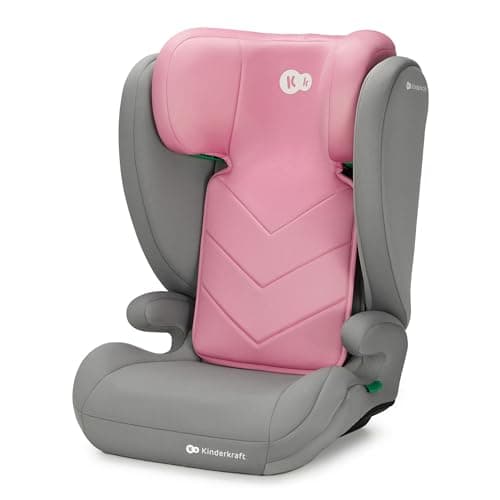 Kinderkraft I-SPARK i-Size Siège auto bébé Noir : léger et sécurisant pour les enfants de 3,5 à 12 ans