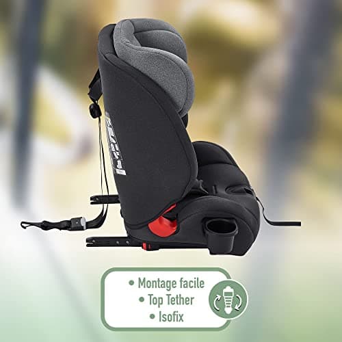 FableKids Siège auto pour enfants Siège auto Isofix Gris