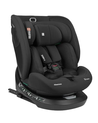 Kikkaboo siège enfant i-Size i-Hike noir ISOfix pivotant 360° ajustable