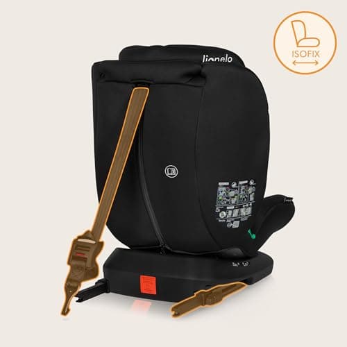 LIONELO Bastiaan Siège Auto Pivotant 360° pour Enfants de 0 à 36 kg, Installation Face et Dos à la Route, ISOFIX TopTeth