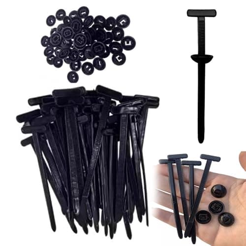 Attache-câble universel robuste et autobloquant en nylon, résistant aux UV pour usage quotidien (100 pièces)