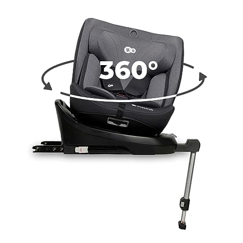 Kinderkraft I-360 Siège auto bébé Gris Isofix Protections latérales