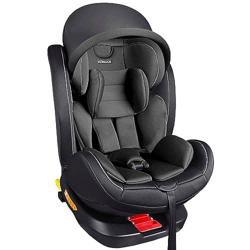 XOMAX XZ-16 Siège enfant pivotant 360° ISOFIX 0-36kg Évolutif 0-12 ans Harnais 5/3 points ECE R129 i-Size