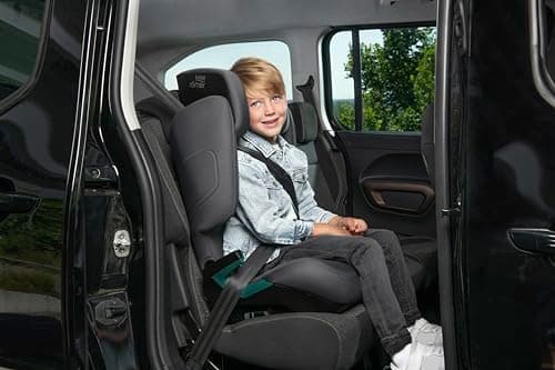 BRITAX RÖMER Siège Auto DISCOVERY PLUS 2 Noir pour Enfant de 100 à 150 cm | ISOFIX | i-SIZE | 3,5 à 12 Ans