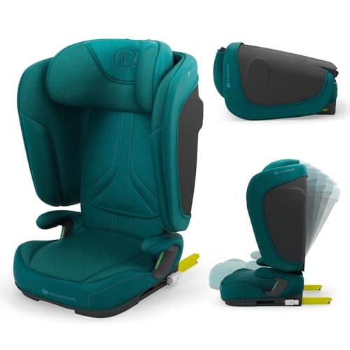 Kinderkraft UNITY2 | Siège Auto I-size 100-150 cm, Isofix, jusqu'à 12 ans, Sécurité accrue, Facile à nettoyer, Revêtemen