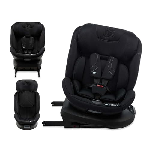 Kinderkraft XPEDITION3 Siège auto bébé - Siège évolutif 40-150 cm, 0 à 36 kg, Isofix 360°, Ajustement facile, Protection