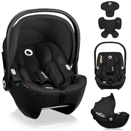 LIONELO MOXIE i-Size Siège Auto pour Bébé Équipé de Groupe 0+ à 87 cm, Idéal pour les Petits Conducteurs, Protection Lat