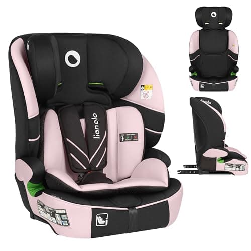 LIONELO LEVI FIX I-SIZE Siège auto pour enfants 10 pos. appuie-tête, ISOFIX & Top Tether, 76-150 cm 18 kg, R129 i-Size (