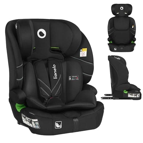 LIONELO LEVI FIX I-SIZE Siège auto pour enfants 10 pos. appuie-tête, ISOFIX & Top Tether, 76-150 cm 18 kg, R129 i-Size (