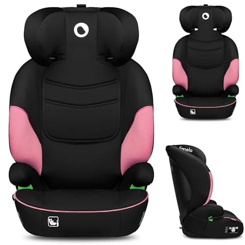 LIONELO LARS I-Size Siège Auto Bébé Sécurité Haute, Protection Latérale Élevée, Appui-tête Réglable, Confort Accoudoirs,
