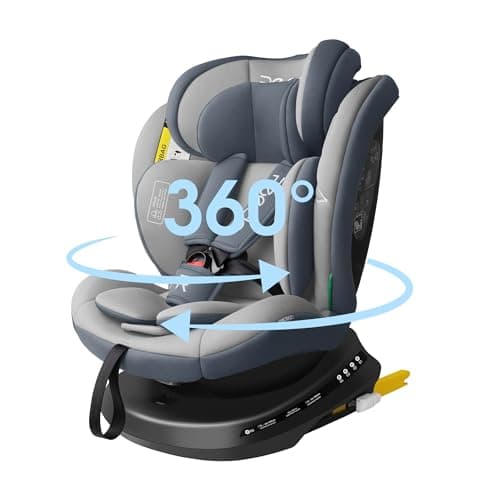 Siège auto Reecle i-Size pivotant 40-150 cm, de la naissance à 12 ans (0-36 kg), ECE R129