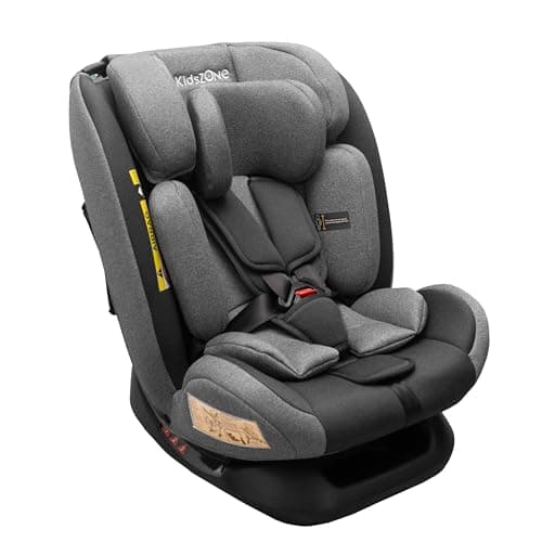 Siège_auto_bébé_KidsZone_0_à_12 ans_40_à_150cm_4_positions_inclinaison_5_points_harnais