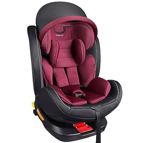 XOMAX XZ-16 Siège enfant pivotant 360° ISOFIX évoluant de 0 à 36 kg I-Size 5 points 3 points 0-12 ans