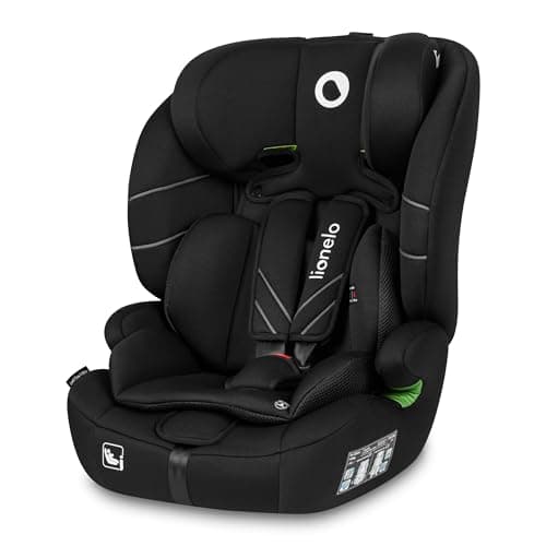 LIONELO LEVI ONE i-size siège auto bébé 10 degrés de réglage de l'appui-tête, accoudoirs inclinables confortables, R129