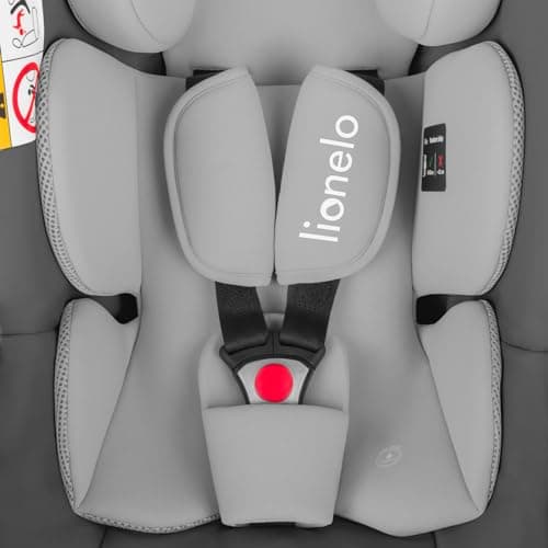 LIONELO Lemmy i-Size Siège Auto Pour Enfants 40-87 cm - Protection Latérale - 3-Punktowe Ceintures de Sécurité - Montage