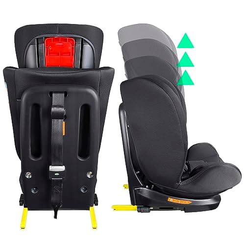 XOMAX XZ-16 siège enfant pivotant 360° ISOFIX évoluant de 0 à 36 kg I-Size 0-12 ans 5 points + 3 points