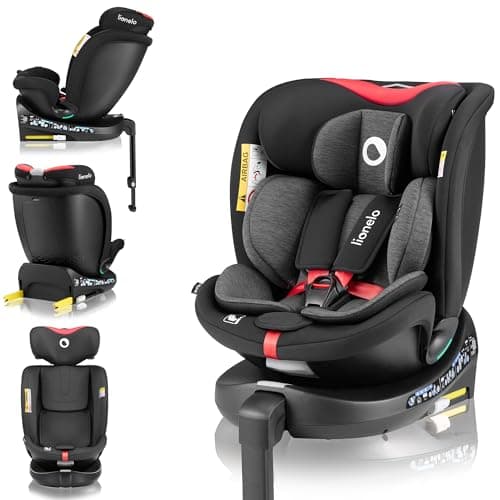 LIONELO NAVY i-Size Dri-Seat Siège auto pivotant Pour enfants de 40 à 150 cm Groupe 0+1 2 3 Isofix Avant et Arrière Supp