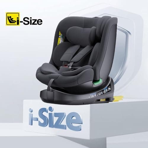 YAZOCO Siège auto bébé I-SIZE, evolutif 0 à 36 kg, pour toute la croissance de votre enfant, de la naissance à 12 ans en