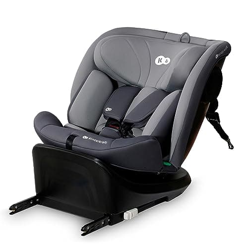 Kinderkraft I-GROW Siège auto bébé, Groupe 0/1/2/3, Isofix, Gris