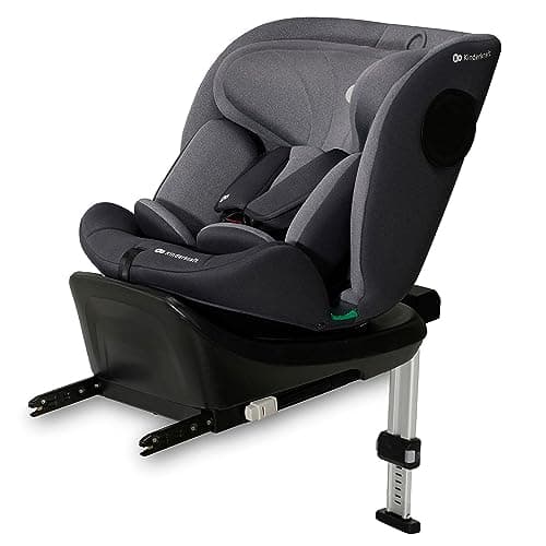 I-360 Siège auto bébé Kinderkraft, Isofix, 360° pivotant, Groupe 0/1/2/3, dès la naissance et jusqu'à 12 ans environ,Pro