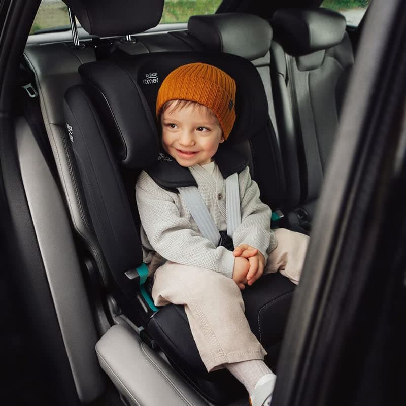 BRITAX RÖMER Siège Auto EVOLVAFIX ISOFIX 76-150cm 15m-12 ans Noir Espaces