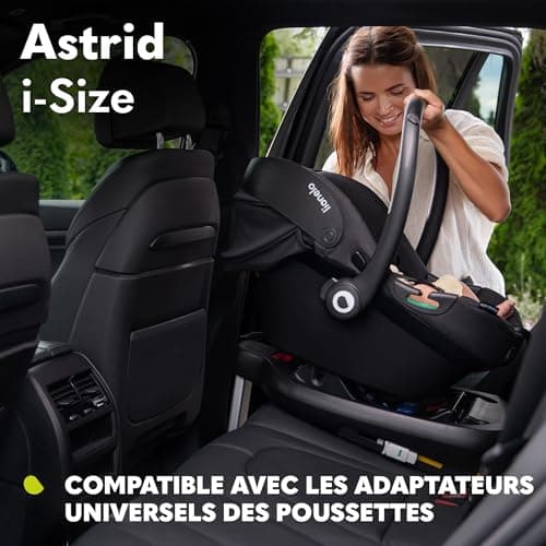 LIONELO ASTRID i-Size Siège Auto Pour Enfants 40-87 cm | Protection Latérale et Ceintures de Sécurité à 3 Points | Group