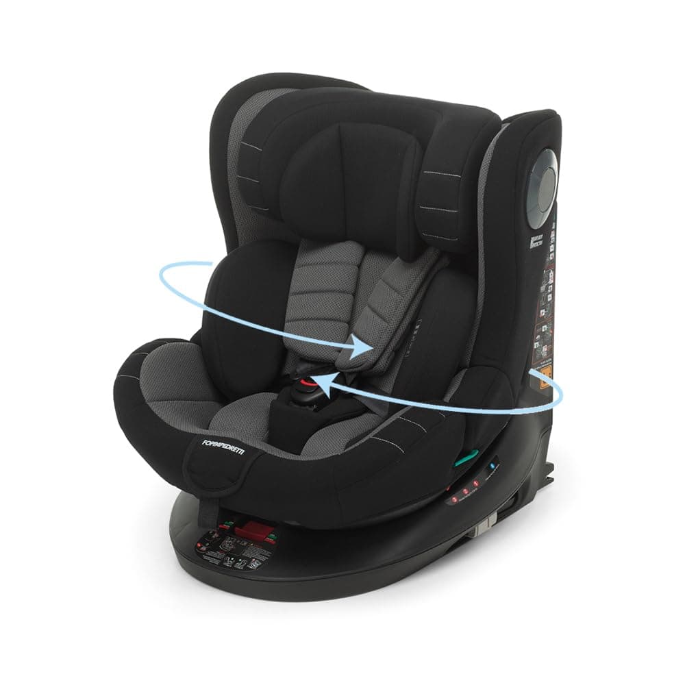 Siège auto Foppapedretti FP360 360° pour enfants, 40-150 cm, 0-12 ans, ECE R129, fixation Dualfix, protection du corps,