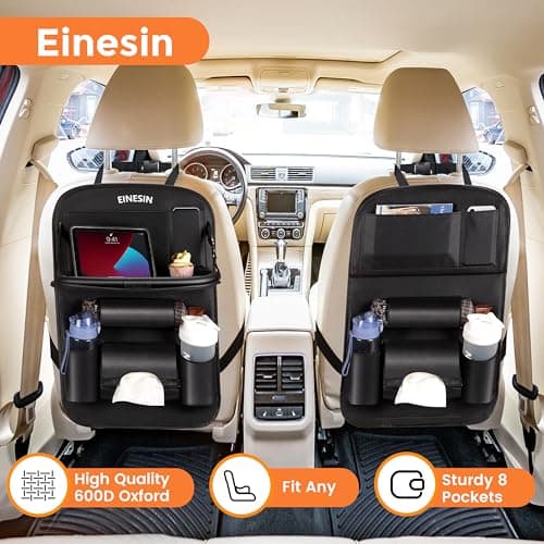 Organisateur Voiture 1Pc Imperméable Protection Enfant Sieges Arrière Multifonctionnalité avec Tableau Pliant (1)  
Prot